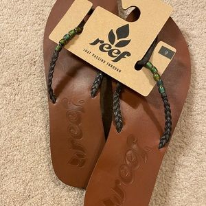 Brand new size 9 Reef flip flops never been worn
